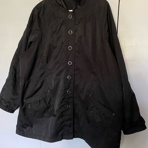 Oversized raincoat